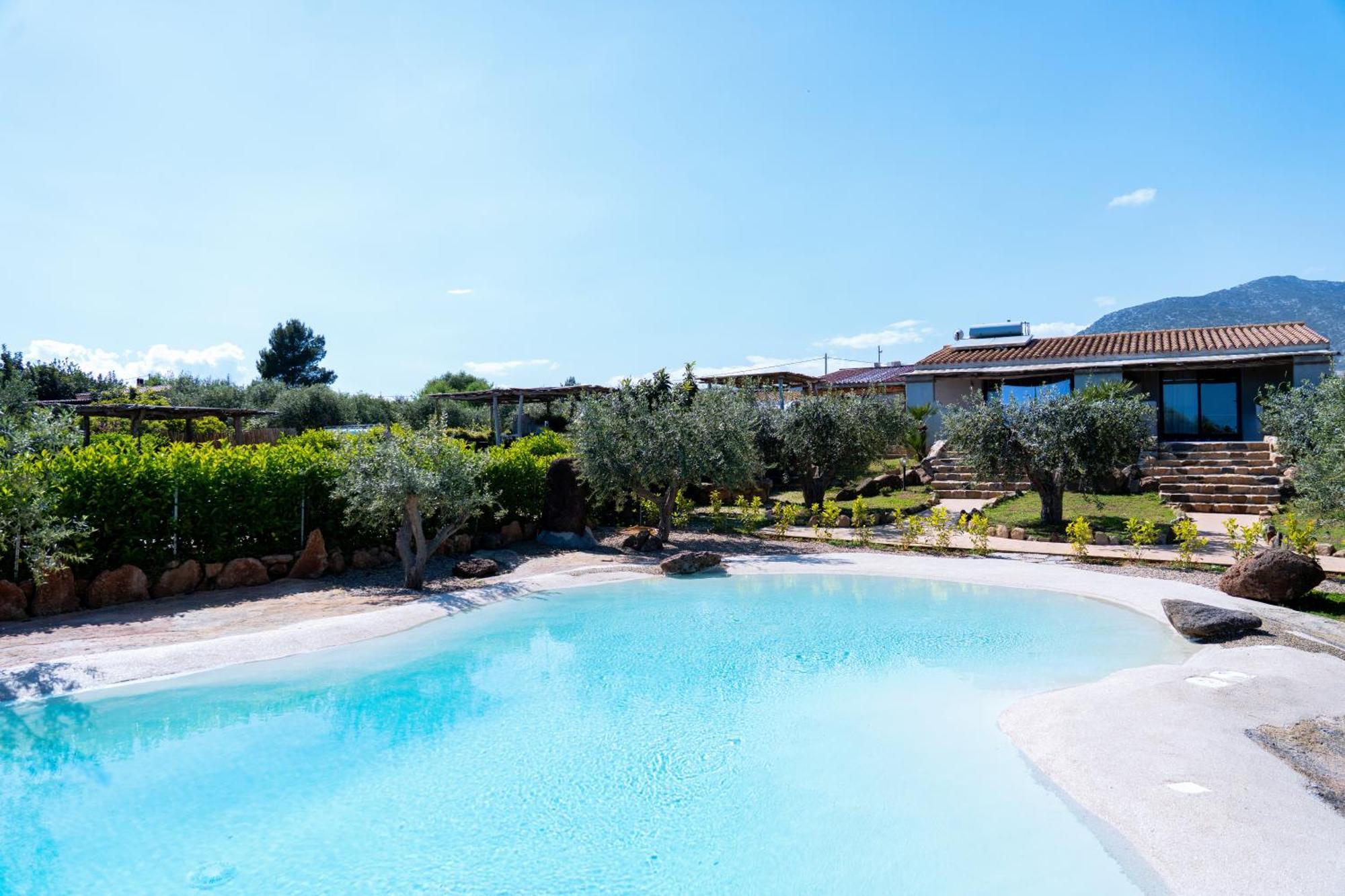 Orosei Re - Il Paradiso Degli Ulivi Con Piscina E Vista Mare Экстерьер фото