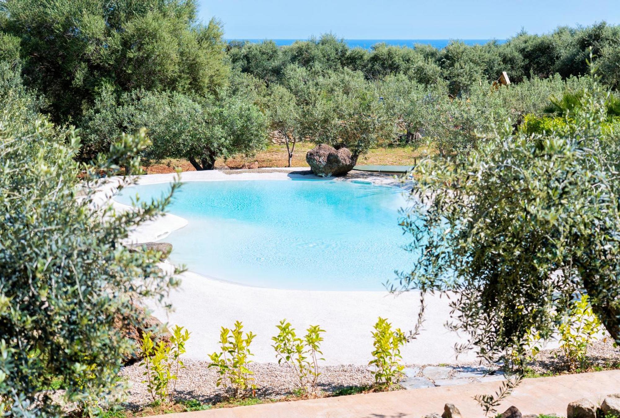 Orosei Re - Il Paradiso Degli Ulivi Con Piscina E Vista Mare Экстерьер фото